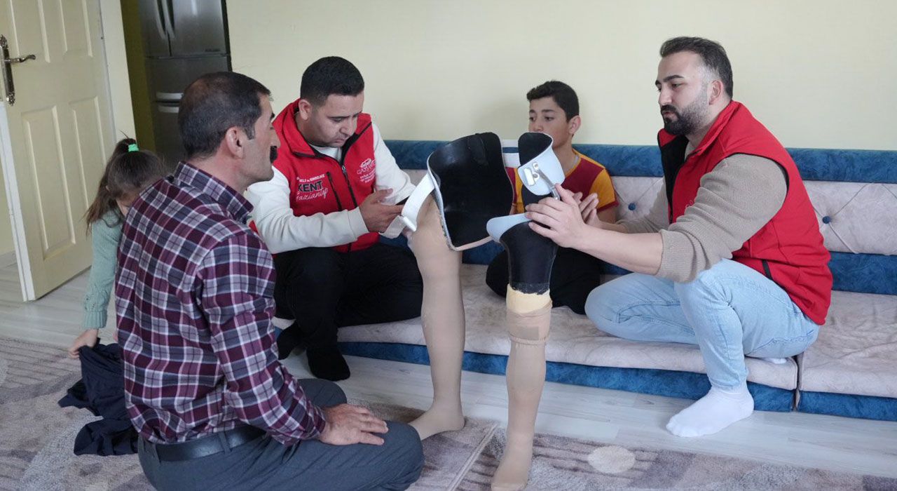Gaziantep Büyükşehir Belediyesi’nden 15 Yaşındaki Nakşin’e Umut Eli