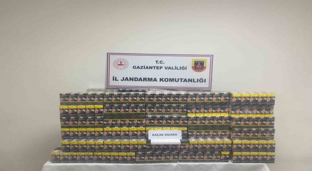 Gaziantepte 1 milyon TL değerinde kaçak sigara ele geçirildi: 11 gözaltı