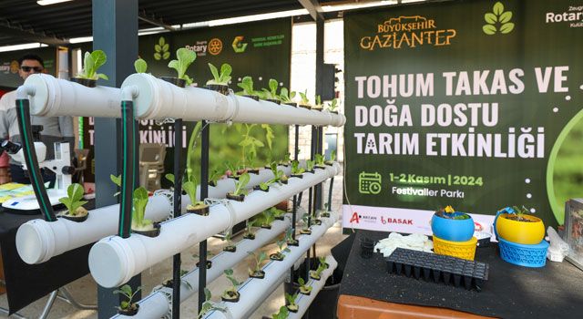 Gaziantep’te Doğa Dostu Tarım ve Tohum Takas Etkinliği Başladı