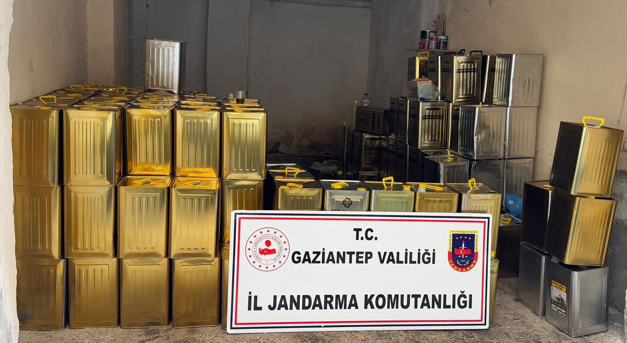Gaziantep’te Sahte Zeytinyağı Operasyonu