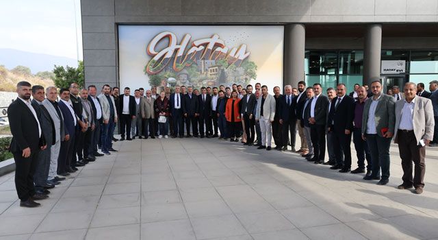HBB Başkanı Öntürk, Defneli Muhtarlarla Buluştu