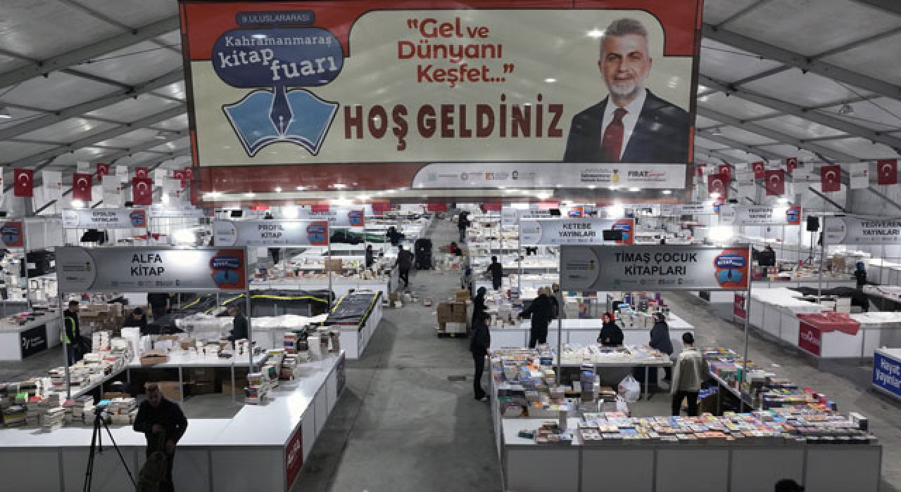 Kahramanmaraş, 9. Uluslararası Kitap Fuarı’na Hazır
