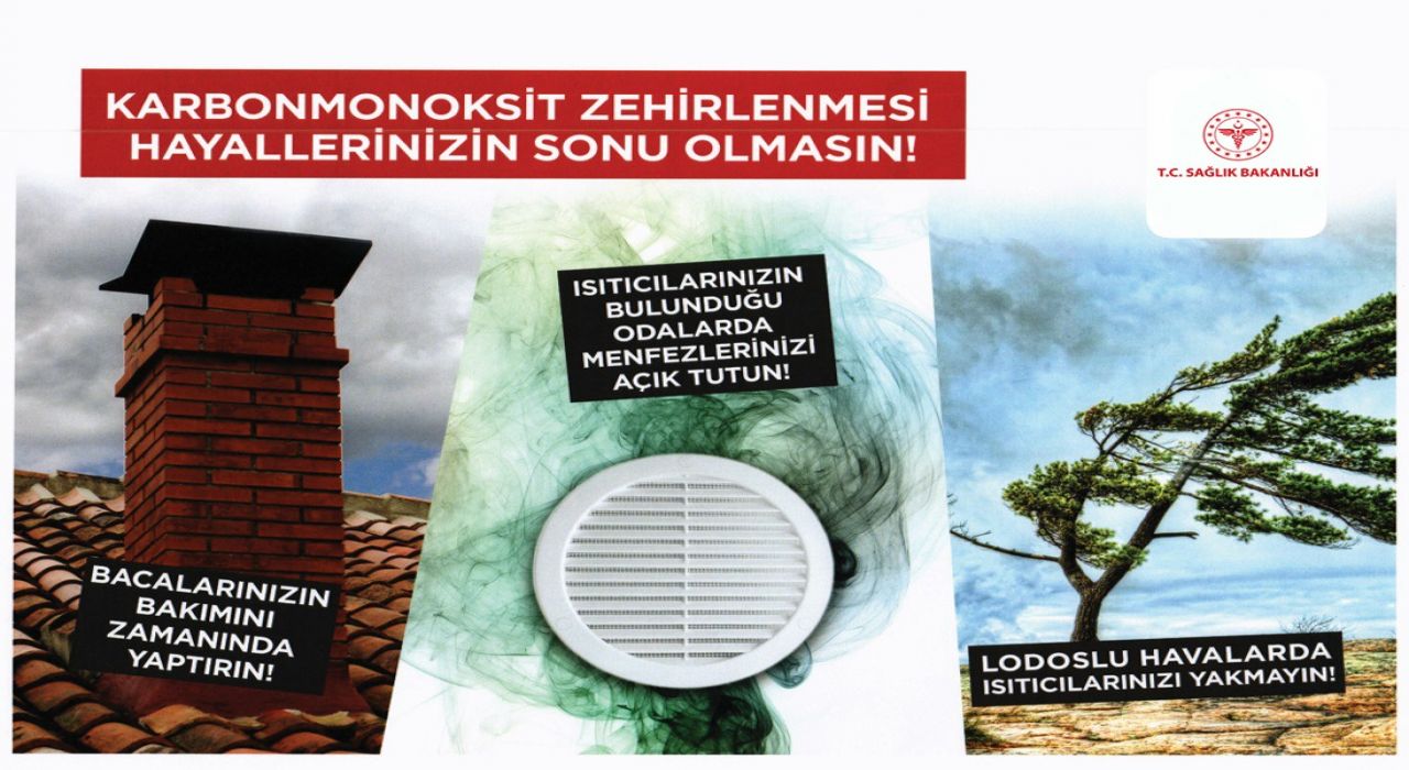 Karbonmonoksit Zehirlenmesine Dikkat: Osmaniye İl Sağlık Müdürlüğü Uyardı