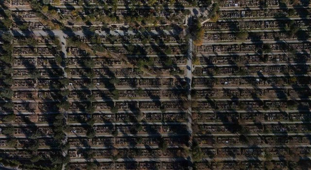 Kayseri Şehir Mezarlığında sonbahar