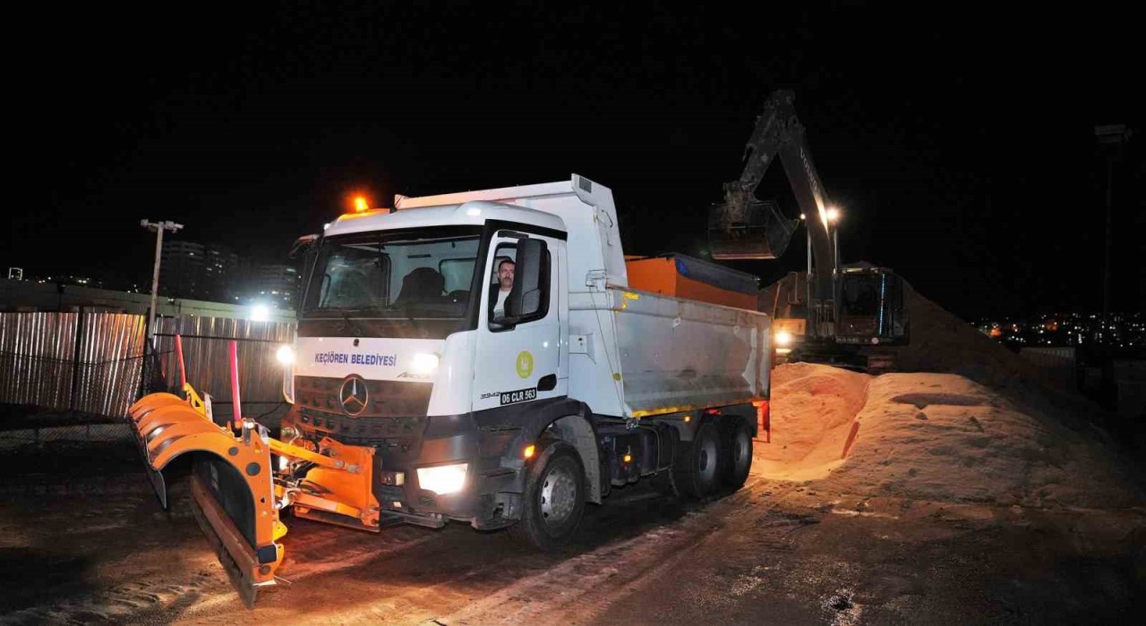 Keçiören Belediyesi yağış için teyakkuzda