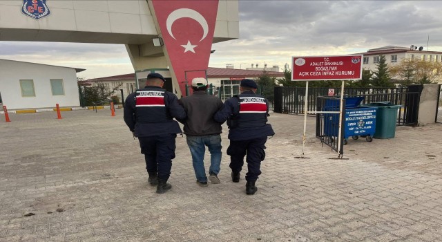 Kesinleşmiş hapis cezası bulunan şahıs Yozgatta yakalandı