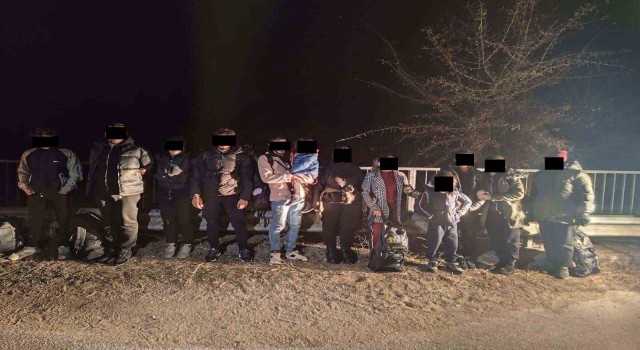 Kırklarelinde 190 kaçak göçmen yakalandı
