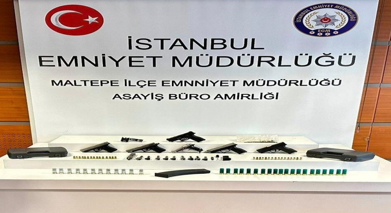 Maltepede yasadışı silah ticareti operasyonu: 1 gözaltı