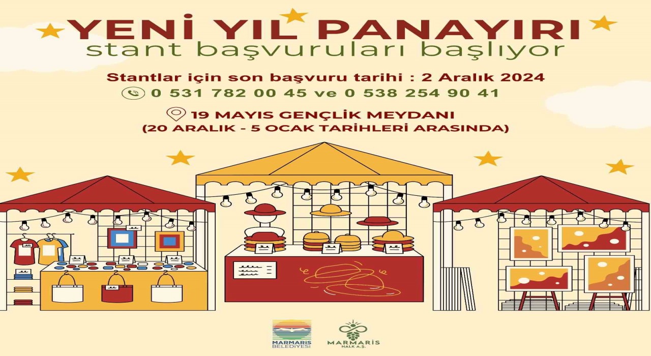 Marmariste yeni yıl hazırlıkları başladı
