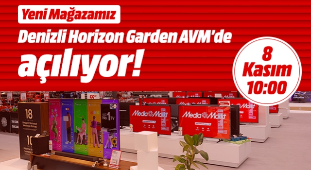 MediaMarkt, Denizli’de 102. Mağazasını Açıyor! Açılışa Özel İndirimler Tüketicileri Bekliyor
