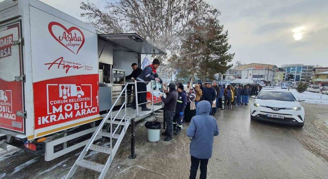 Mobil ikram aracı 3 yılda 400 bin vatandaşa hizmet verdi