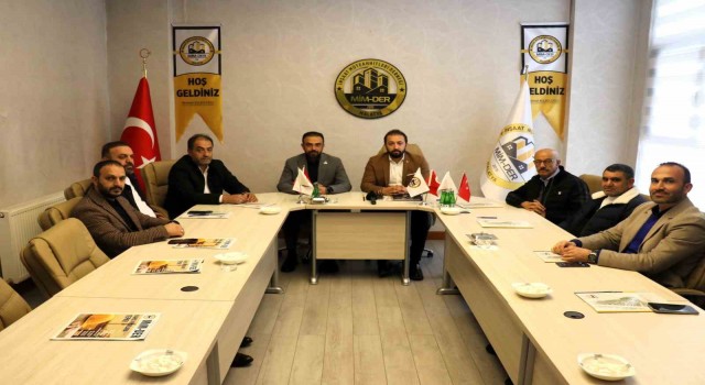 MÜSİAD Malatya şubesi ve MİMDER yönetimi, kentin inşası için bir araya geldi