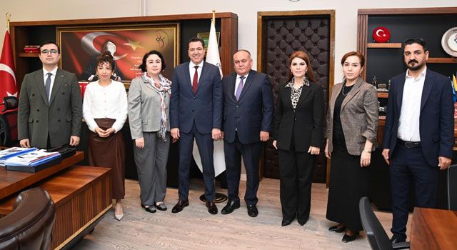 OKÜ, Özbekistan Chirchiq Devlet Pedagoji Üniversitesi Heyetini Ağırladı