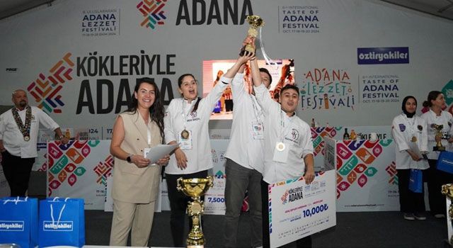 OKÜ'lü Genç Şefler, Adana Lezzet Festivali’nden Ödüllerle Döndü