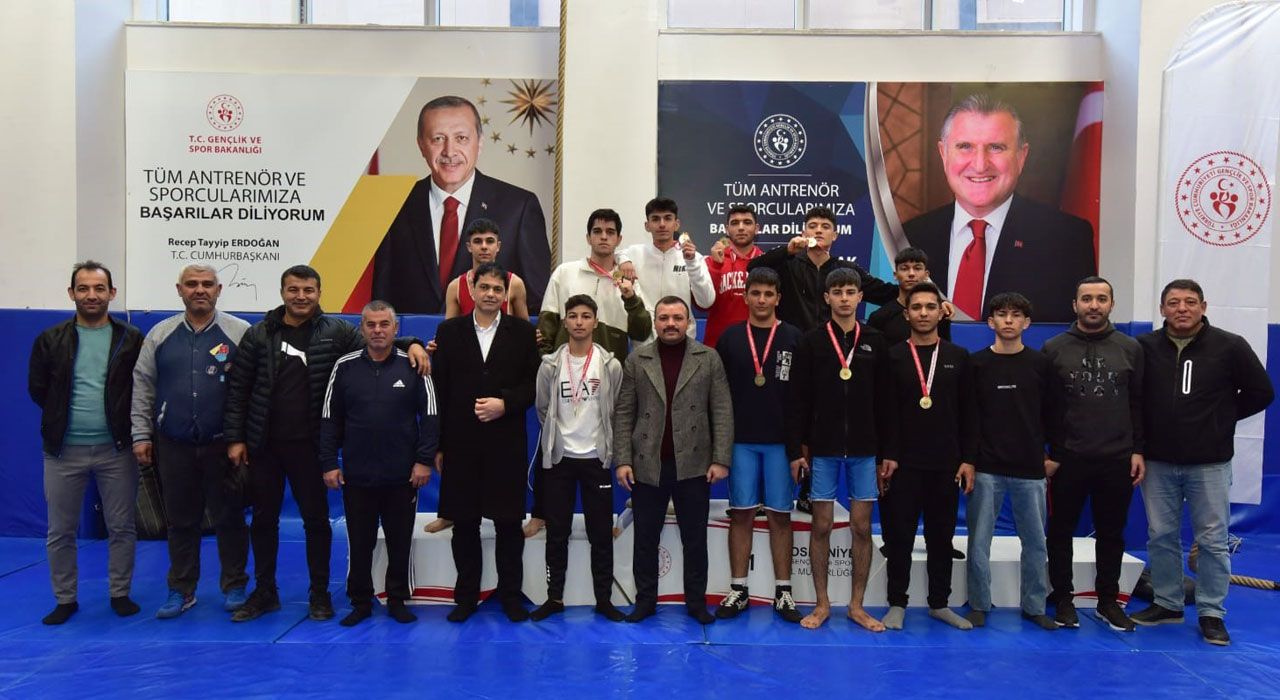 Osmaniye’de Güreş Müsabakaları Tamamlandı