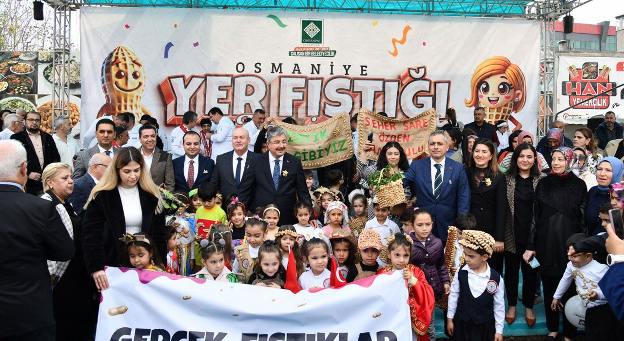Osmaniye’de Yer Fıstığı Festivali Coşkuyla Kutlandı