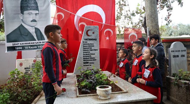 Şehit Kaymakam Saim Bey, Şehadetinin 104. Yılında Dualarla Anıldı