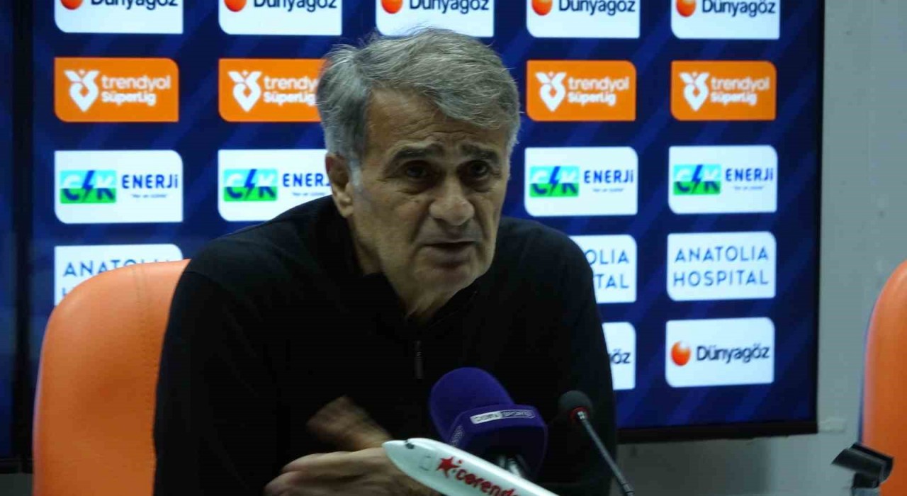 Şenol Güneş: Bu maçta puan kaybı asla beklemiyordum