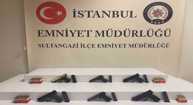 Sultangazide aile boyu silah ticareti: 3 gözaltı
