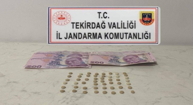 Tekirdağda jandarmadan uyuşturucu operasyonu
