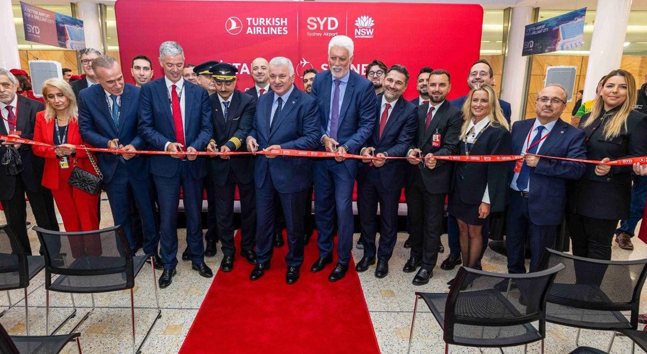 Türk Hava Yolları'nın En Uzun Rotası Sidney'e İlk Uçuş Gerçekleşti