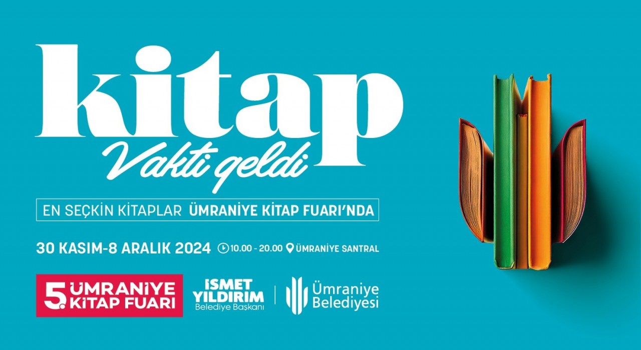 Ümraniyede kitap fuarı 5. kez kapılarını açıyor