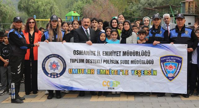 "Umutlar Emniyet’le Yeşersin" Projesi Kapsamında Renkli Etkinlik
