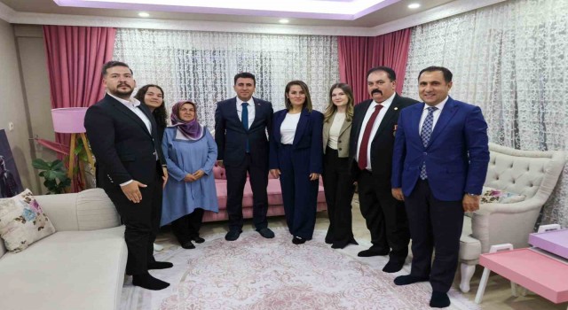 Vali Aygöl ve İl Müdürü Türkoğlundan gazi ziyareti