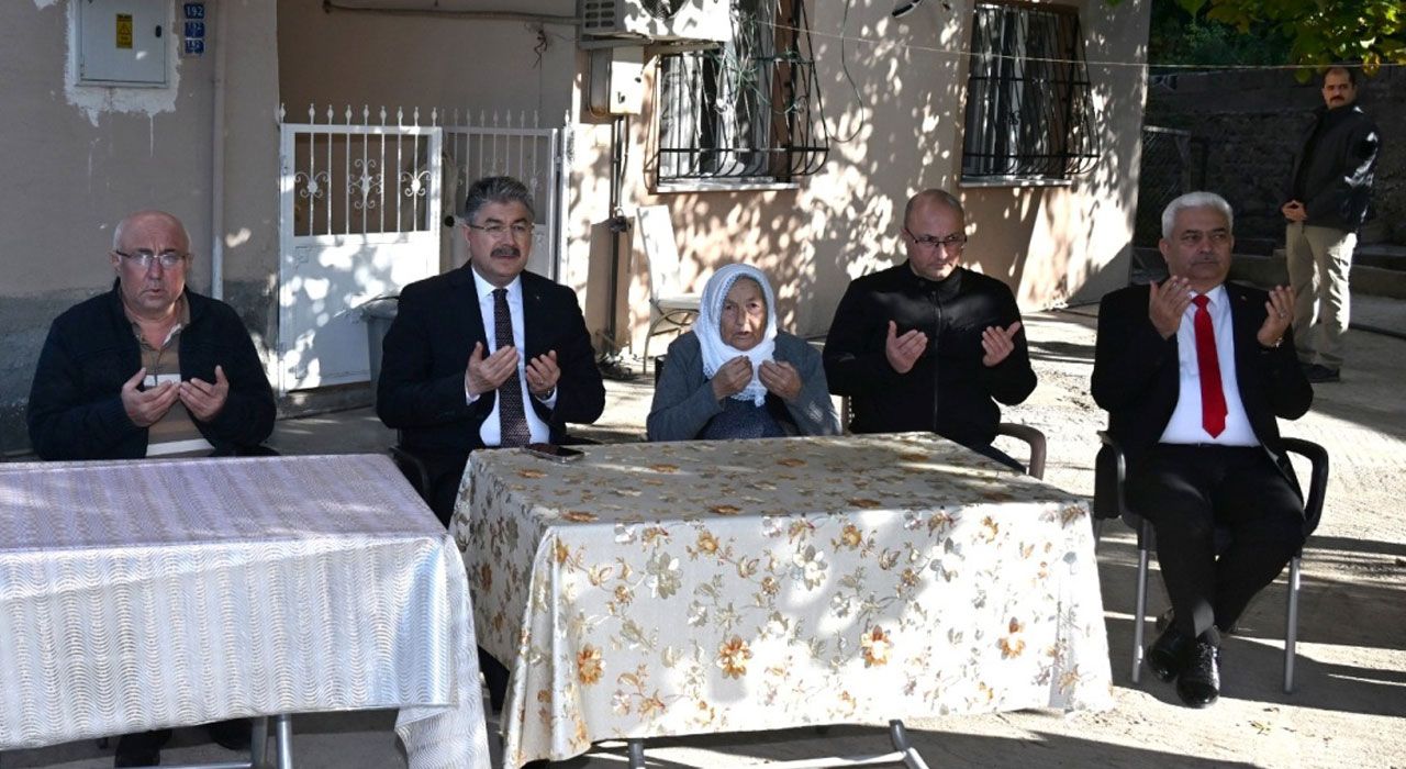 Vali Dr. Erdinç Yılmaz’dan Şehit Ailesine Ziyaret