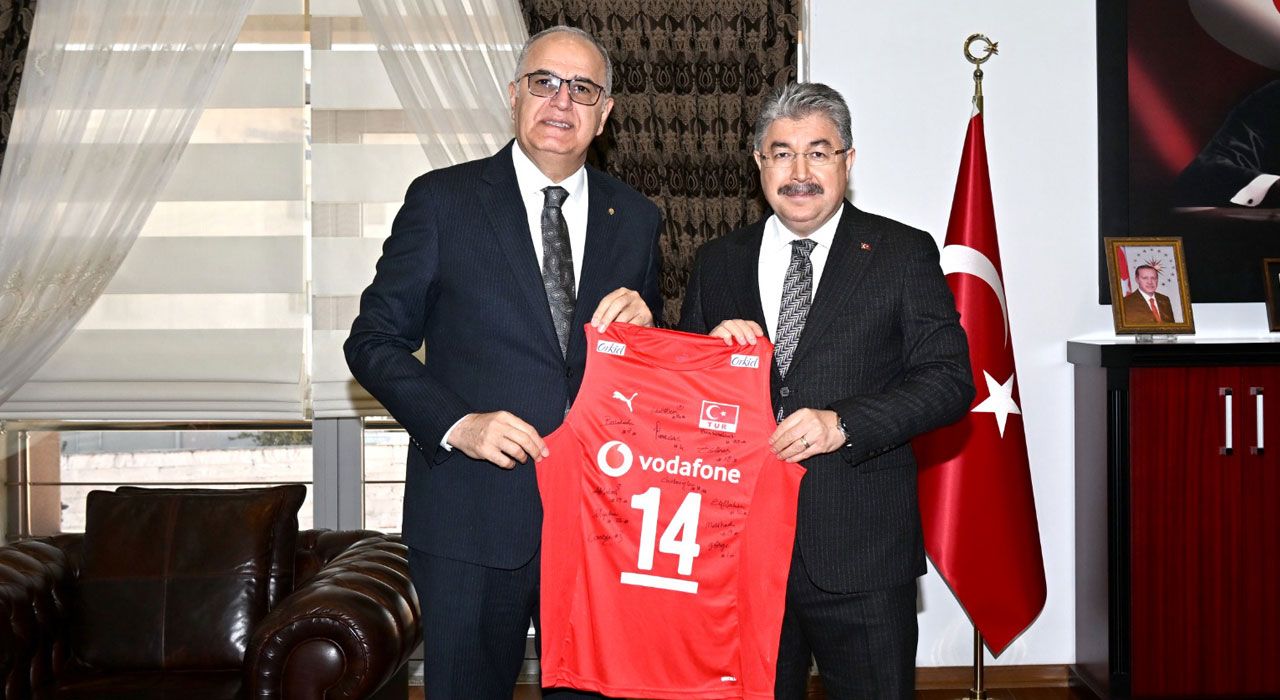 Vali Yılmaz, TVF Başkanı Üstündağ’ı Ağırladı