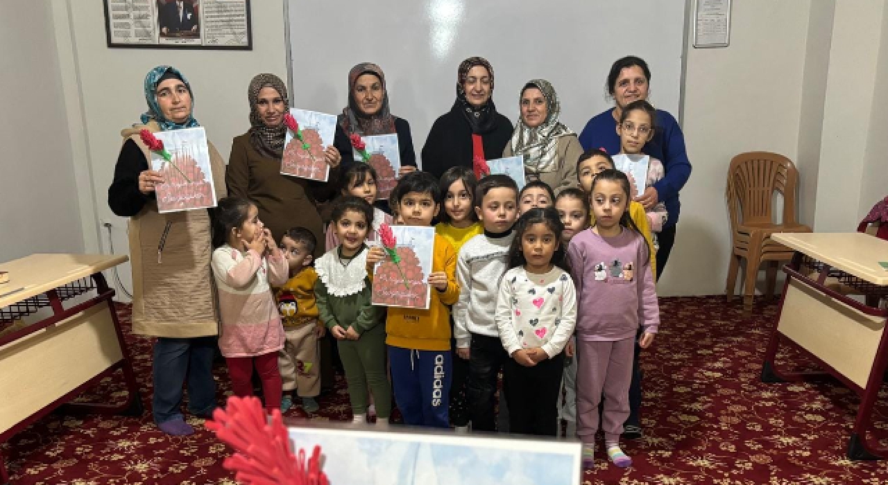 4-6 Yaş Kuran Kursu Öğrencilerinden Anlamlı Ziyaret