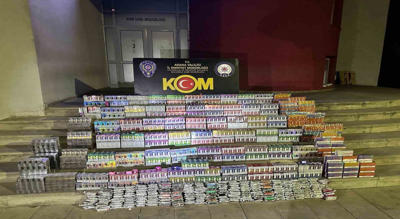 Adanada bin 350 elektronik sigara ele geçirildi