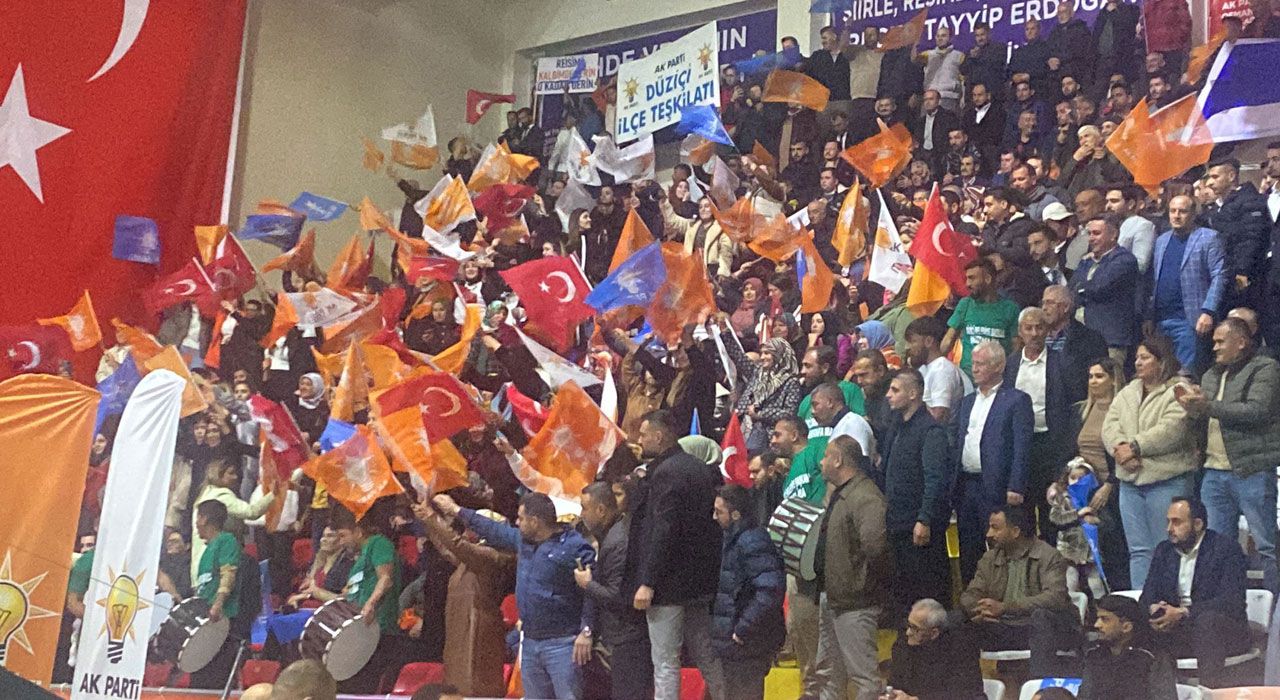 AK Parti Osmaniye 8. Olağan İl Kongresi Coşkuyla Gerçekleştiriliyor