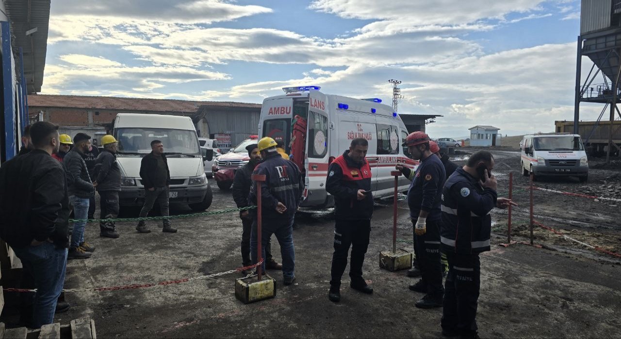 Amasyada maden ocağında göçük: 1 yaralı
