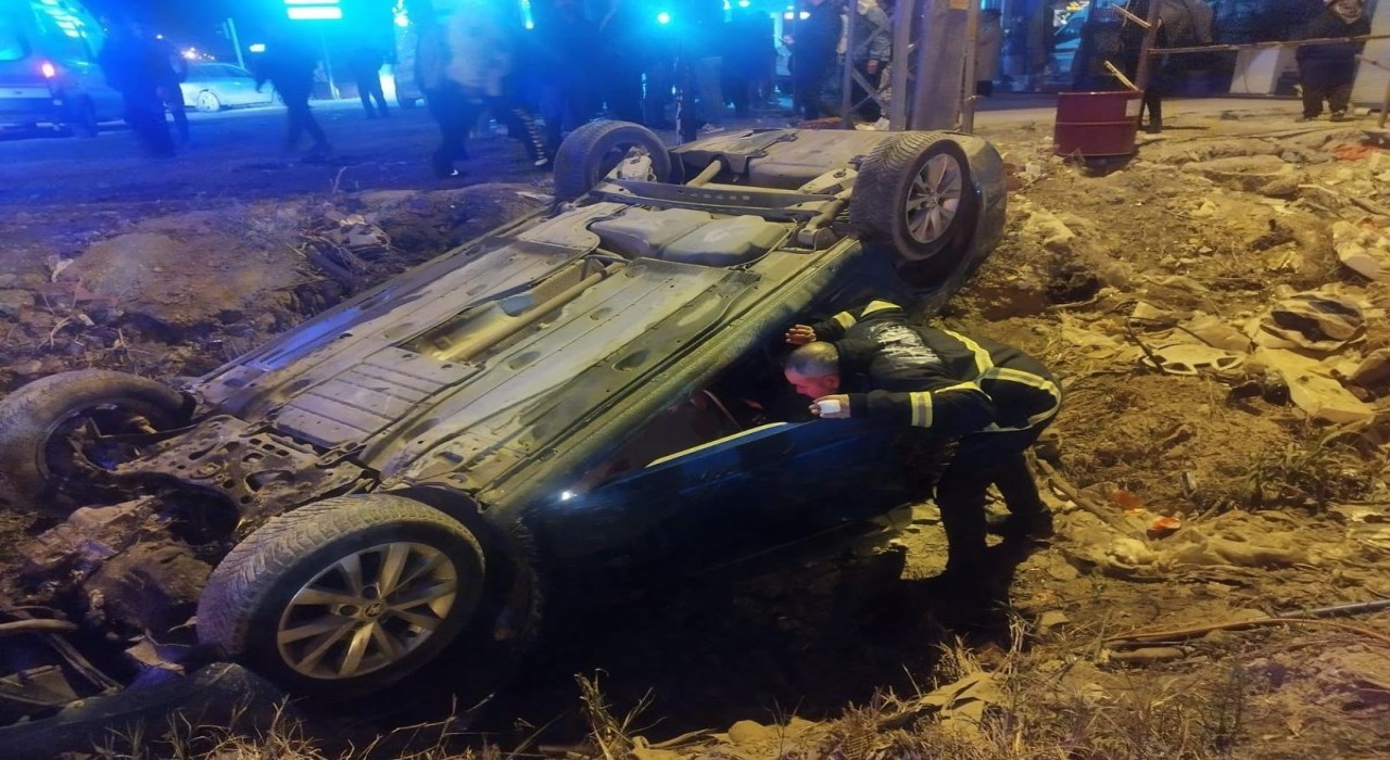 Antakyada trafik kazası : 5 yaralı