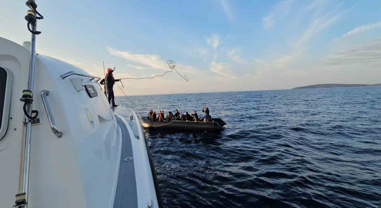 Aydında 1 ayda 267 düzensiz göçmen kurtarıldı