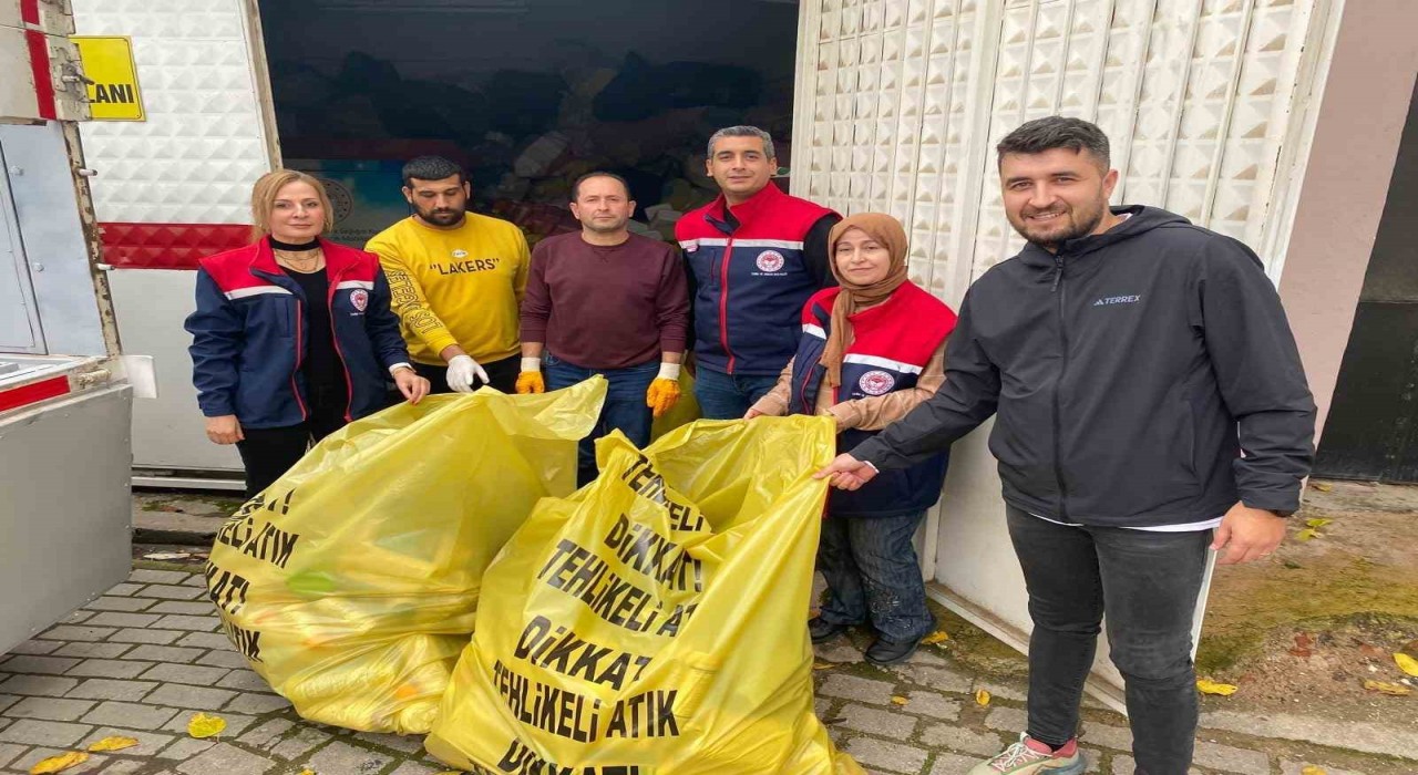 Aydında 11 bin kilogram zirai katı atık toplandı