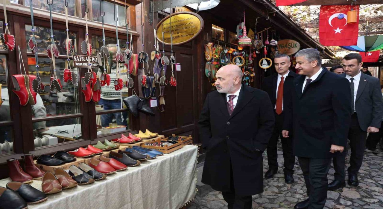 Bakan Yardımcısı Sağlam Karabükte incelemelerde bulundu
