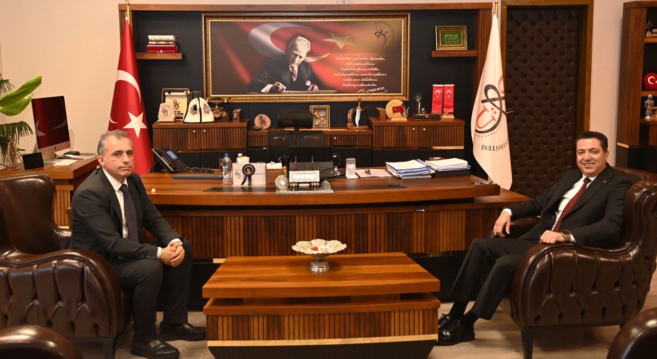 Başkan Çenet’ten Rektör Uzun’a Ziyaret