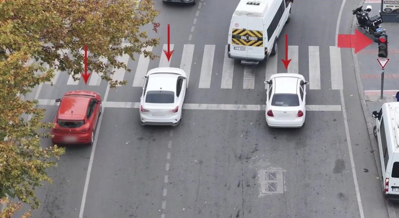 Batmanda trafik kuralarına uymayan sürücüler denetime takıldı