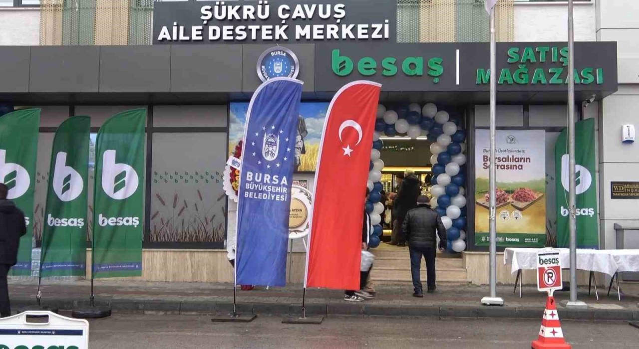 Besaş Fabrika Satış Mağazası, Mudanyada hizmete girdi