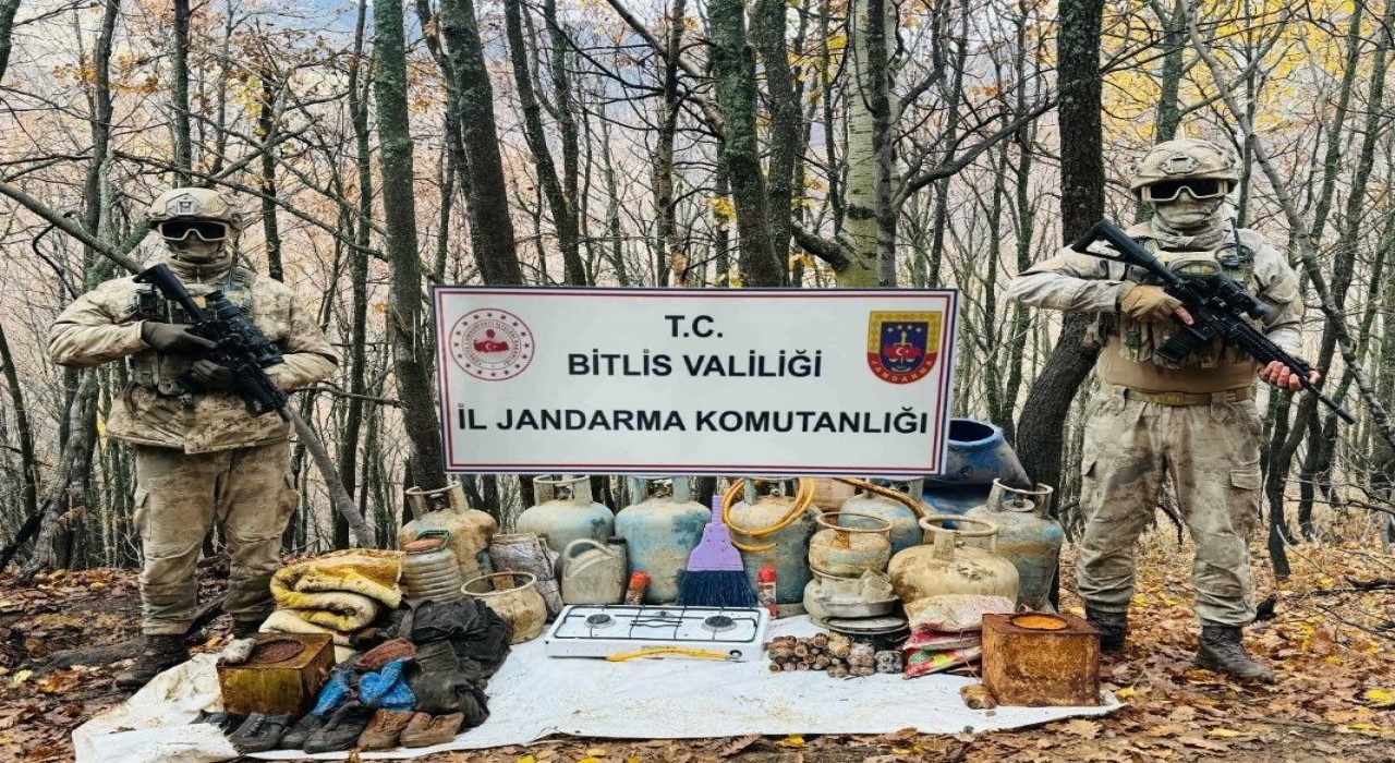 Bitliste çok sayıda yaşam malzemesi ele geçirildi