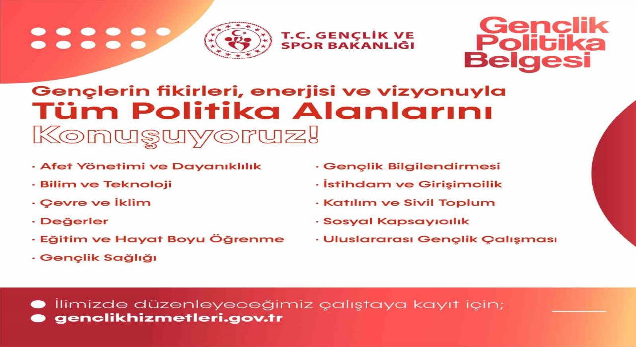 Büyük gençlik çalıştayı Elazığda yapılacak