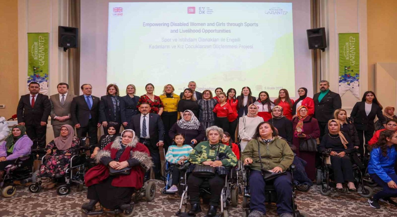 Büyükşehirden Türkiyede ilk niteliğinde engelli kadın ve kız çocuklarına yönelik proje