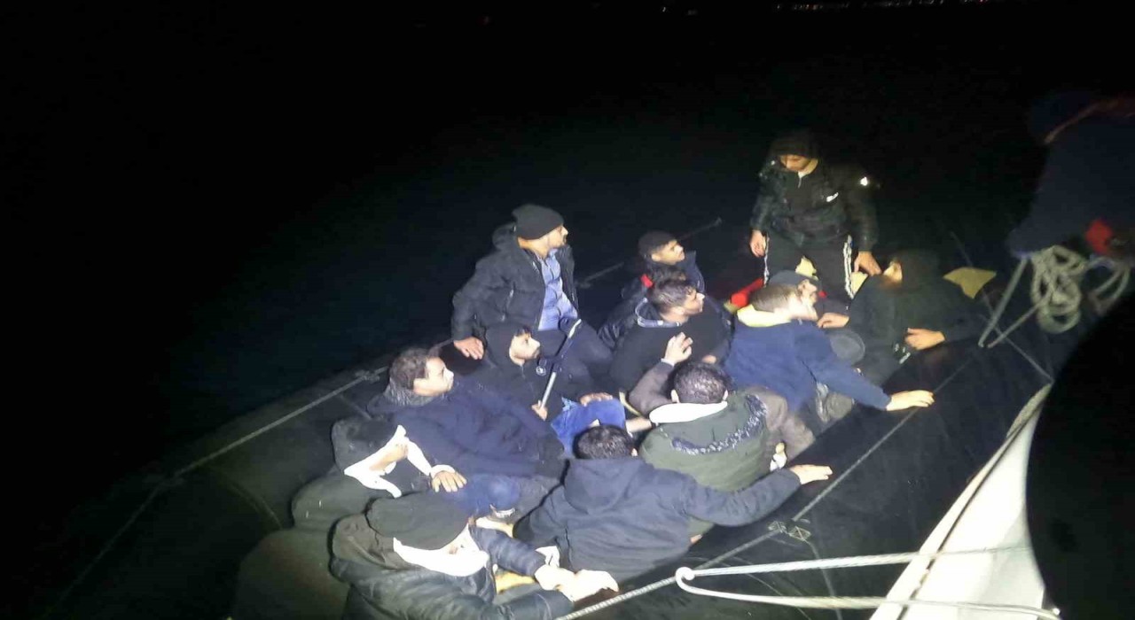 Çanakkalede 56 kaçak göçmen yakalandı