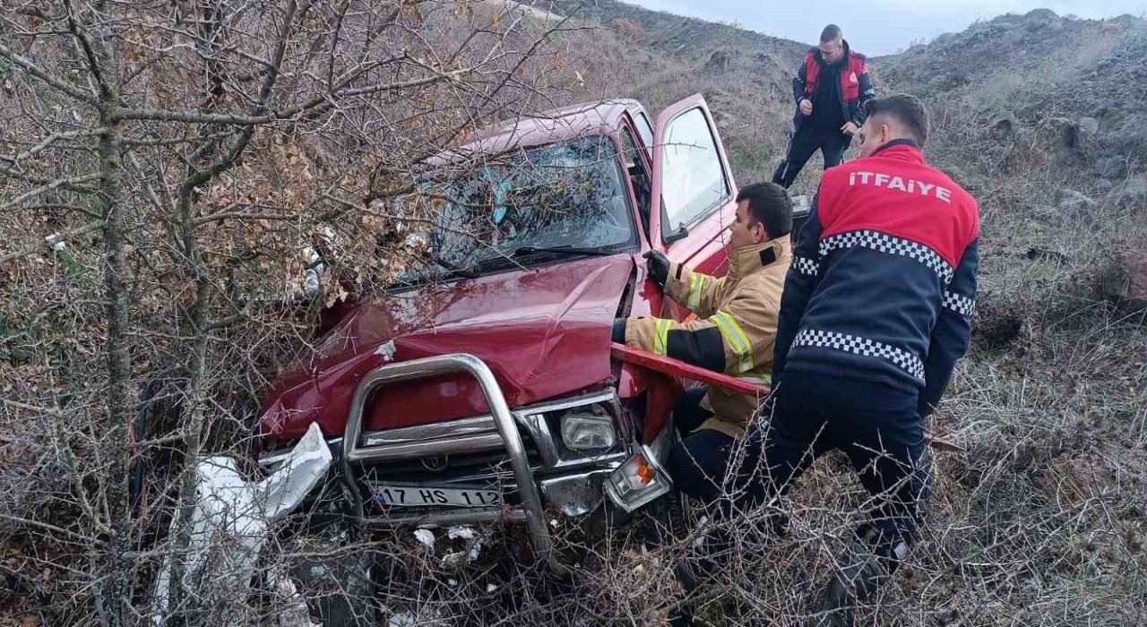 Çanda trafik kazası: 2 yaralı