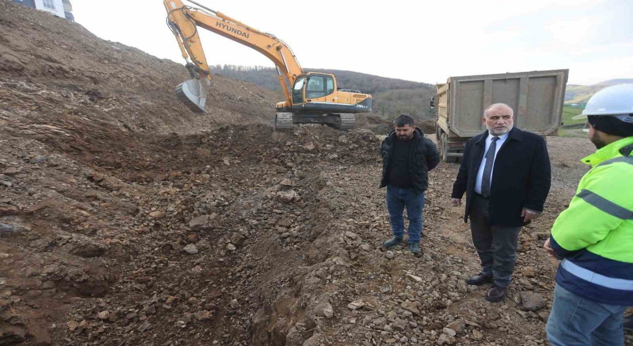 Canik Fen Lisesi için ilk kepçe vuruldu