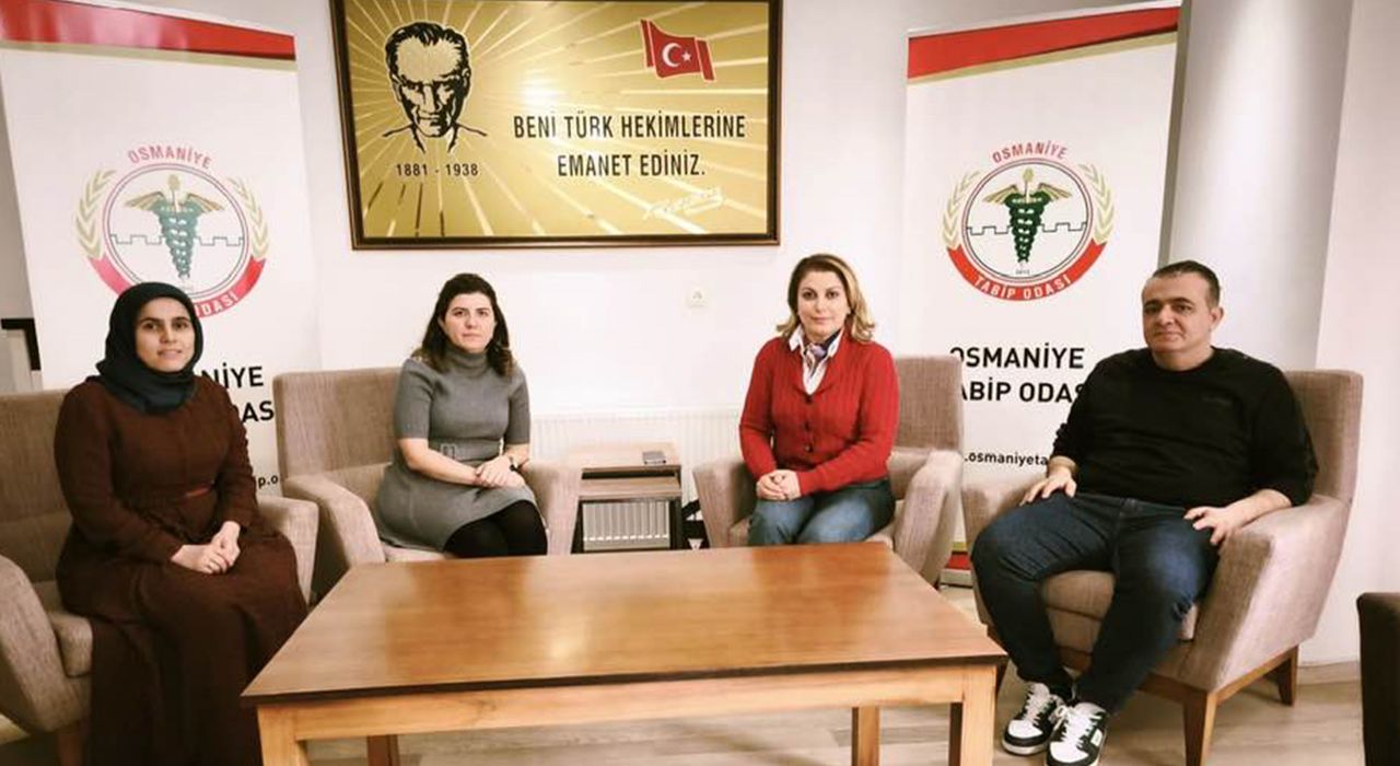 CHP’li Asu Kaya’dan Osmaniye Tabipler Odası’na Ziyaret