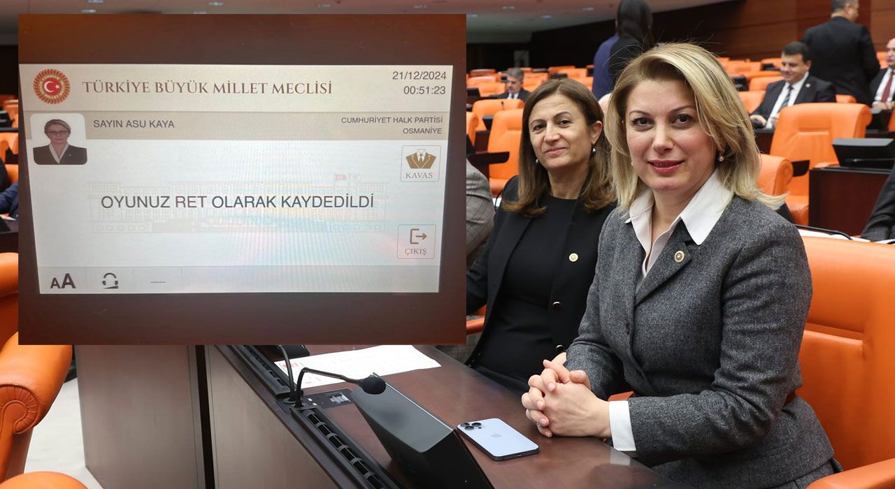 CHP’li Kaya: “2025 Bütçesine Ret Oyu Verdik!”