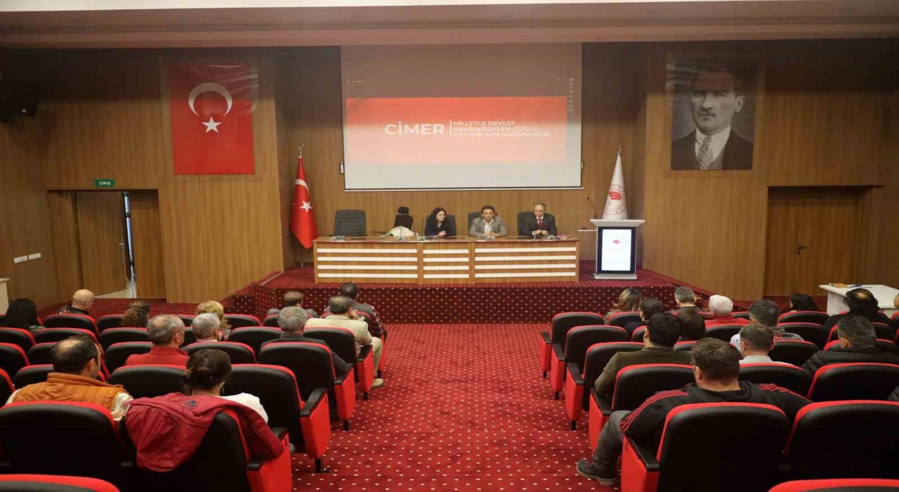 CİMER bilgilendirme toplantısı